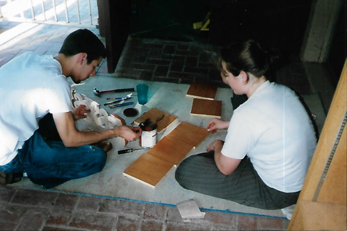 Steven and Julie Jaeger of Home and Tech Handyman as teenagers